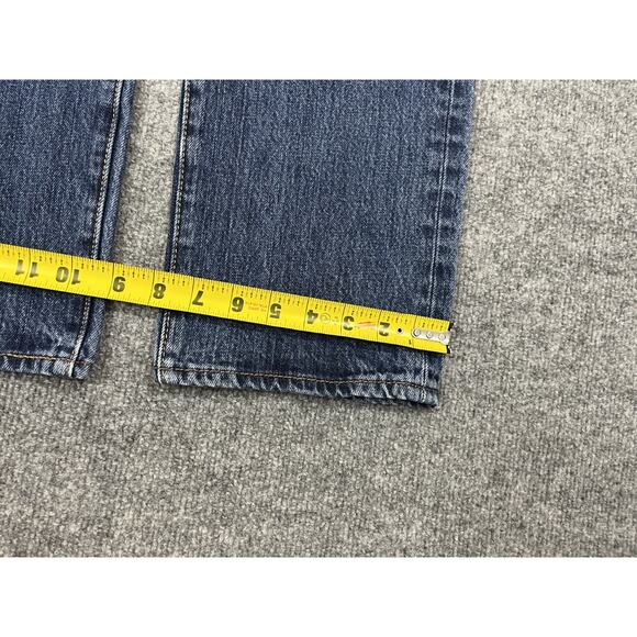 Levis 501 Jeans 30x32 Y2K 90s Grunge Button Fly USA Skater Streetwear Retro Blue - Picture 13 of 14